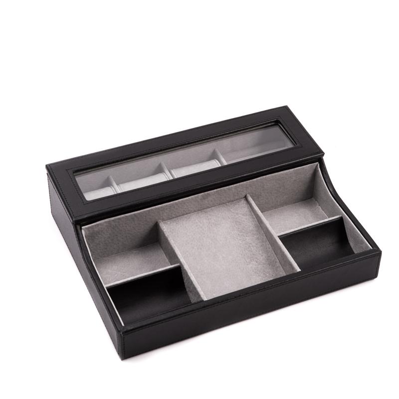 Bey Berk Black Leather Men S Valet Watch Case Bey Berk Black Leather Mens Valet Watch Case