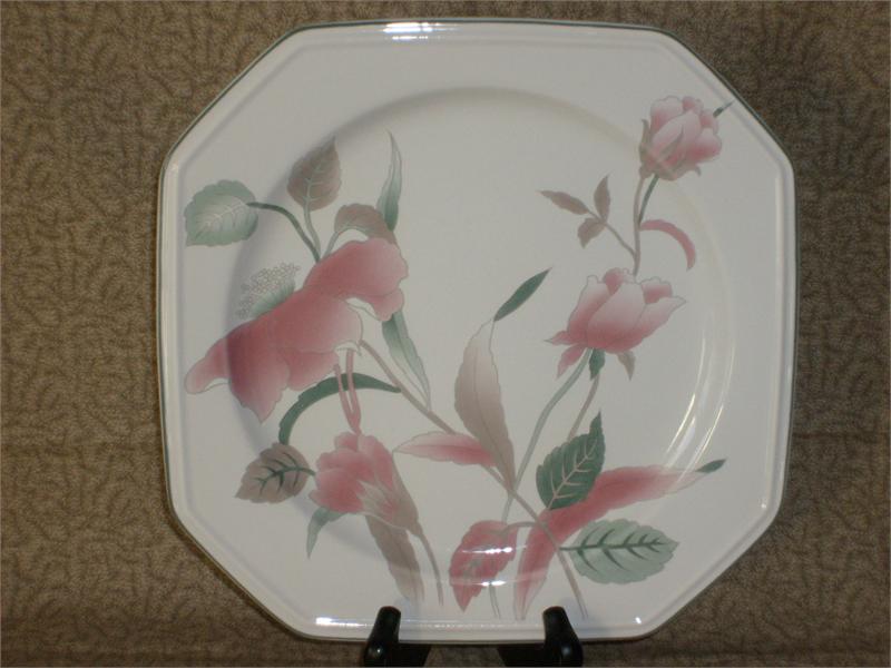 MIKASA CHINA, SILK FLOWERS, F3003, CHOP PLATE
