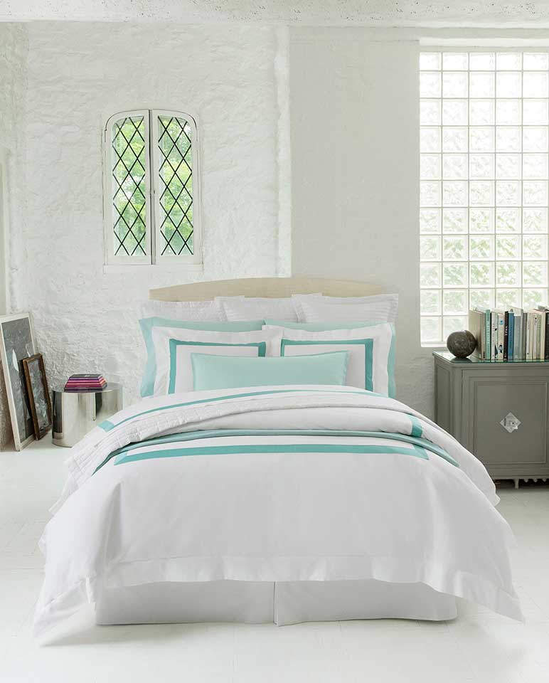Sferra Orlo Duvet Cover