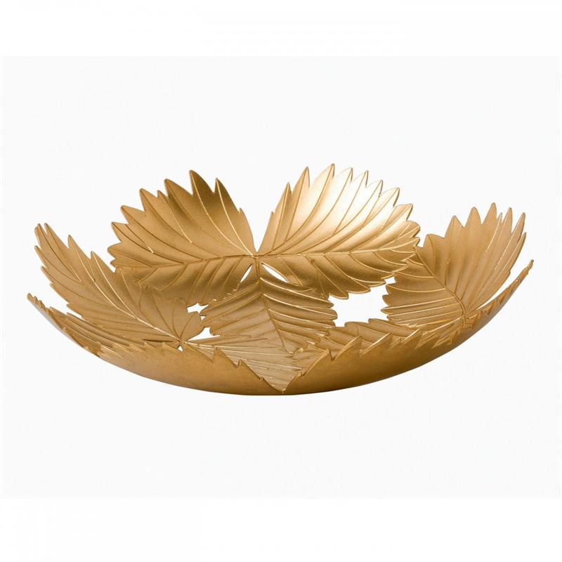 Wedgwood Wild Strawberry Metal Leaf Bowl