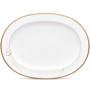 Noritake Golden Wave 14 Inch Platter Noritake Golden Wave 14 Inch Platter