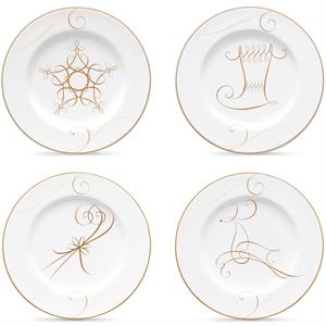 Noritake Golden Wave Holiday Plates Noritake Golden Wave Holiday Plates