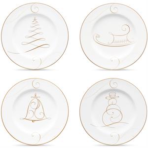 Noritake Golden Wave Holiday Plates Noritake Golden Wave Holiday Plates